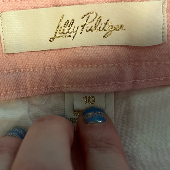 Lilly Pulitzer ~ Colette Denim Skort - Picture 4 of 4